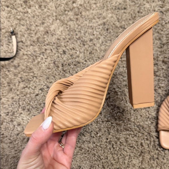 ASOS Tan Heeled Sandals - Picture 2 of 3